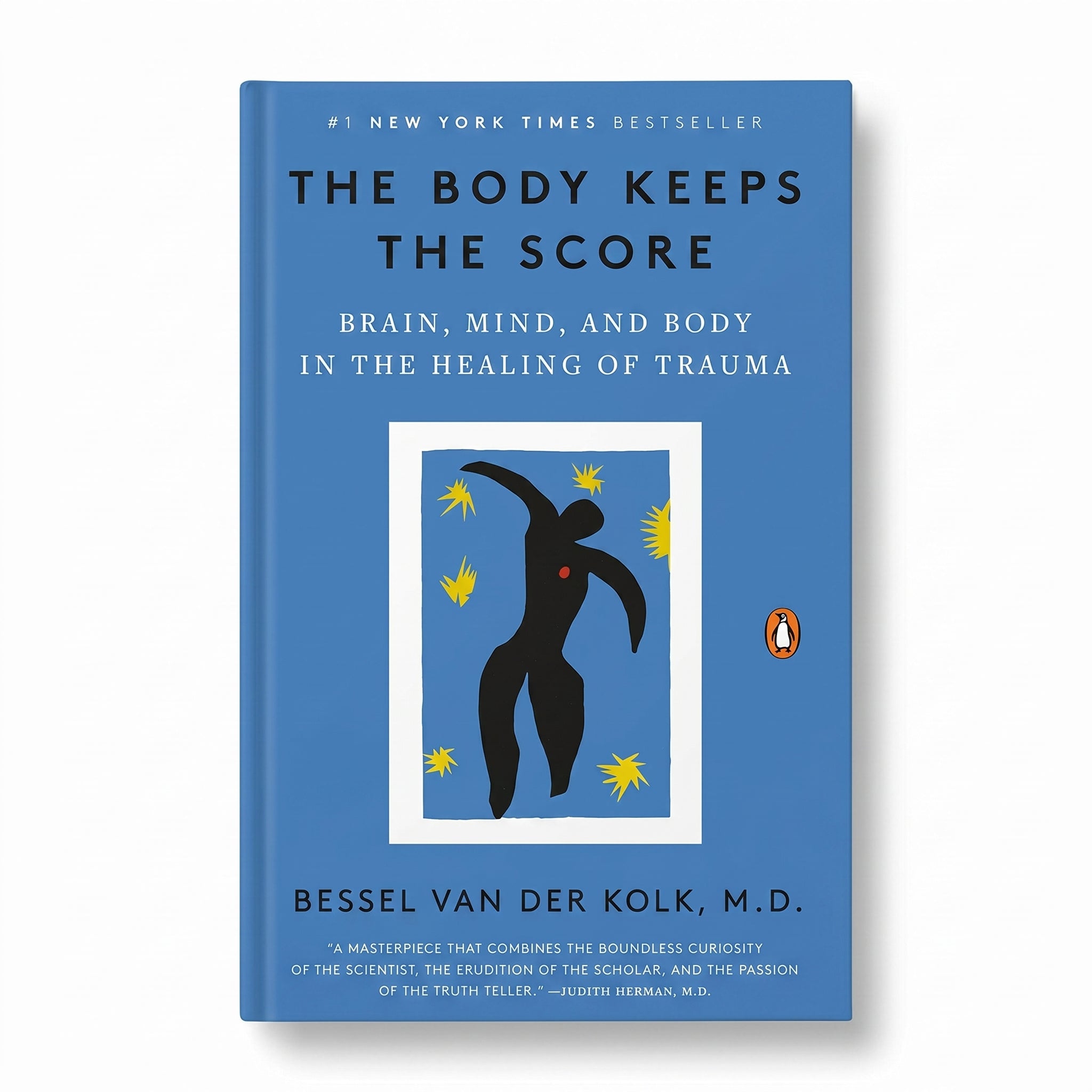 The Body Keeps the Score by Bessel van der Kolk paperback cover